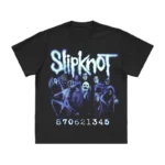 Slipknot Band Photo Logo T-Shirt