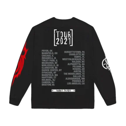Slipknot Graffiti Logo Longsleeve T-Shirt