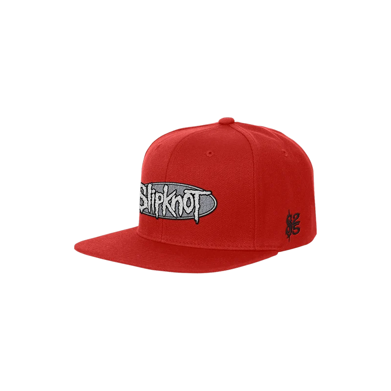 HAT_0001_PRODUCT_SLIP_24_ECOMM_BH_OVALLOGOJUDGE_1_FR Slipknot Don’t Ever Judge Me 25th Anniversary Hat