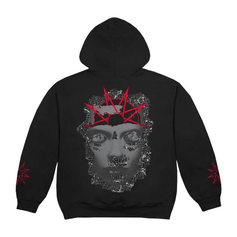 Slipknot Cracked Logo Hoodie - Image 2