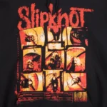 Slipknot 9 Square Pullover Hoodie (Black) - Image 4