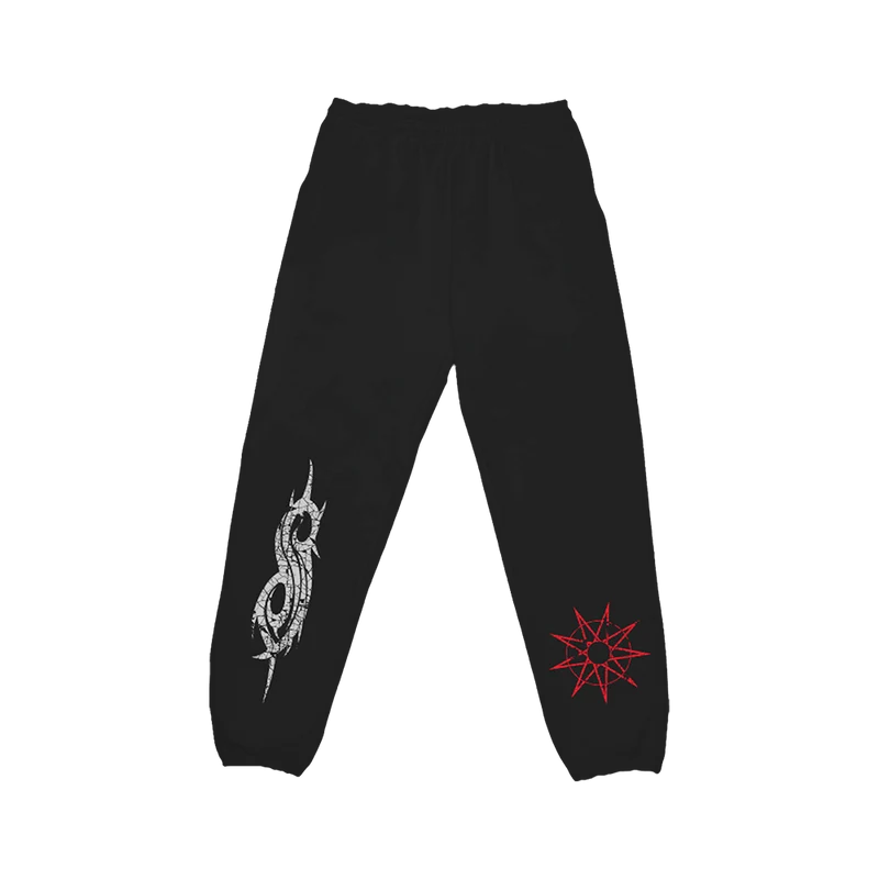 Slipknot Cracked Logo Joggers