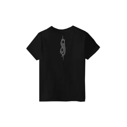 Slipknot Splatter Logo Black Kids T-Shirt