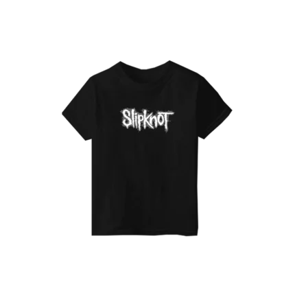 Slipknot Splatter Logo Black Kids T-Shirt