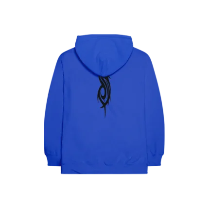 Slipknot Splatter Logo Blue Kids Hoodie