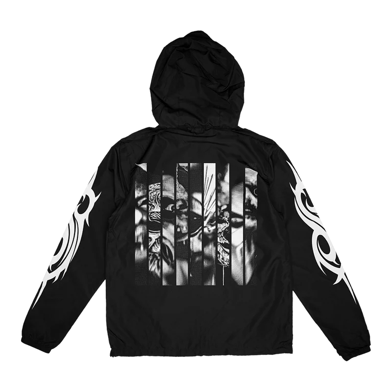 Slipknot Mask Bars Windbreaker