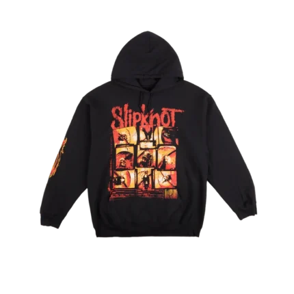 Slipknot 9 Square Pullover Hoodie (Black)