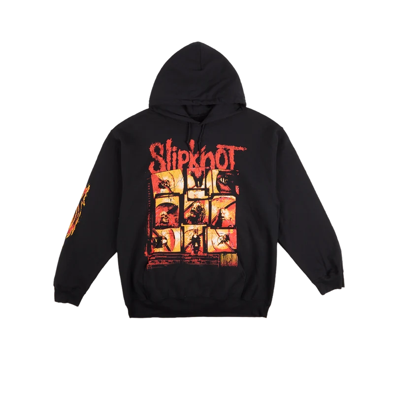 hoodie Slipknot 9 Square Pullover Hoodie (Black)