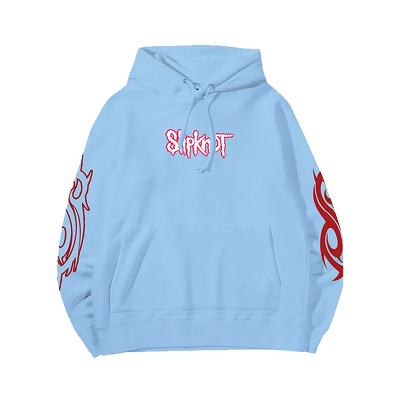 pbhoodief Slipknot Photo Blue Hoodie